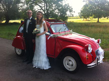 Location 2CV pour mariage