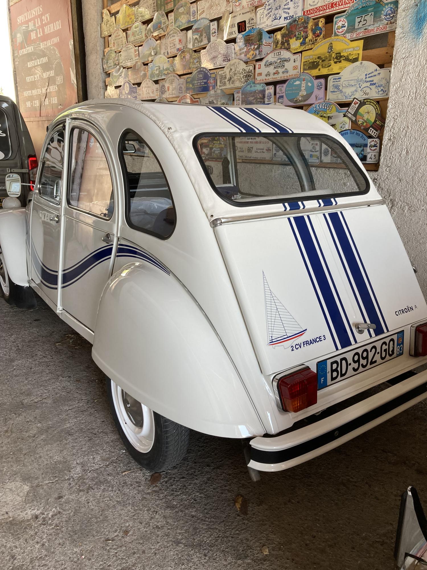 2cv6 france3 vue arrière