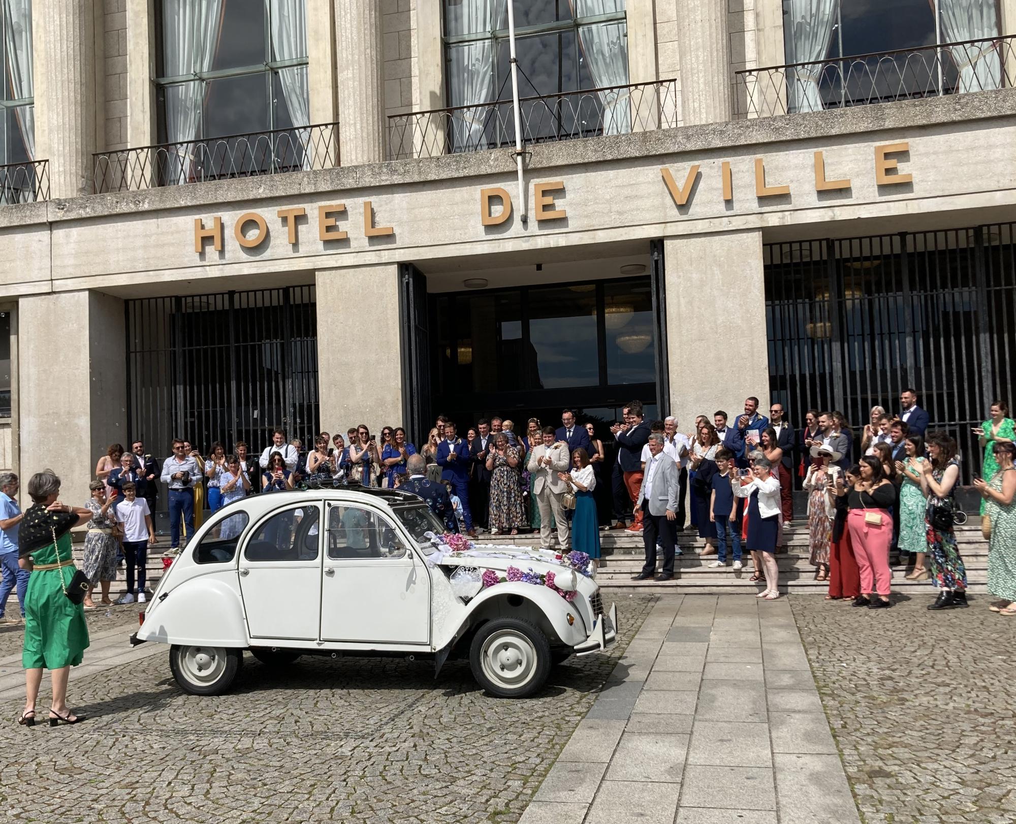 2CV MAIRIE LE HAVRE