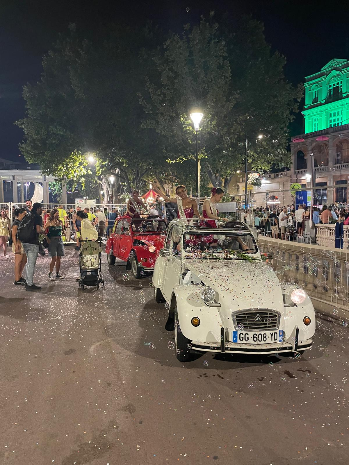 animation 2cv, corso fleuri, fetedujasmin