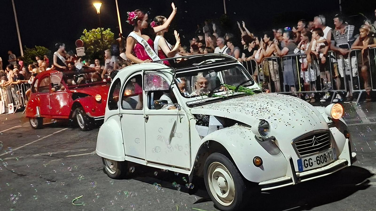 animation 2cv, corso fleuri, fetedujasmin