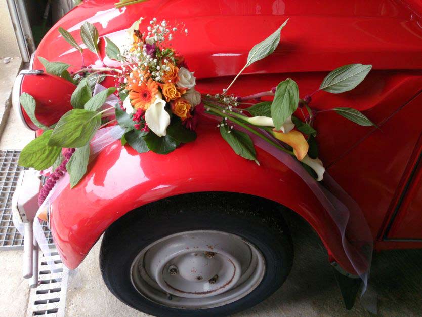 Location 2CV pour mariage